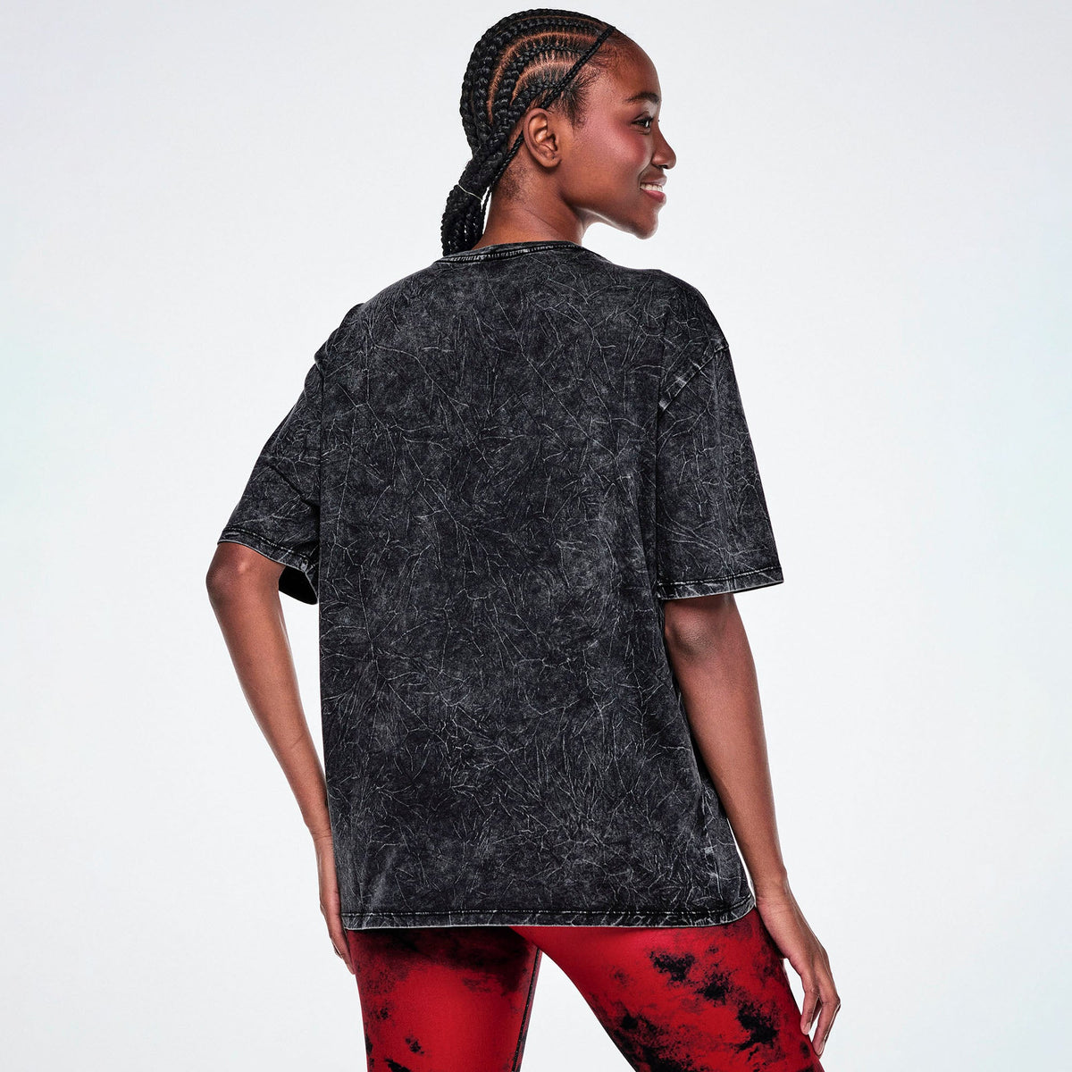 Rock 'n' Roll Men's Crew Neck Tee - Bold Black Z2T000163