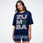 Jean Jamz Men's Double Layer Hem Tee - Let's Go Indigo Z2T000172