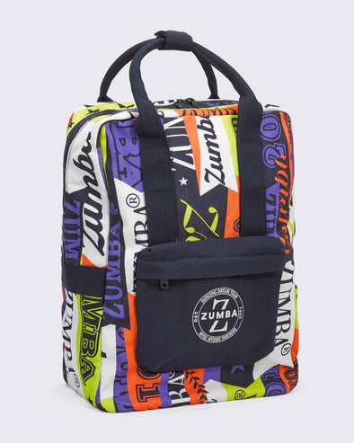 Zumba Prep Backpack With Top Handles - Let's Go Indigo Z3A000186