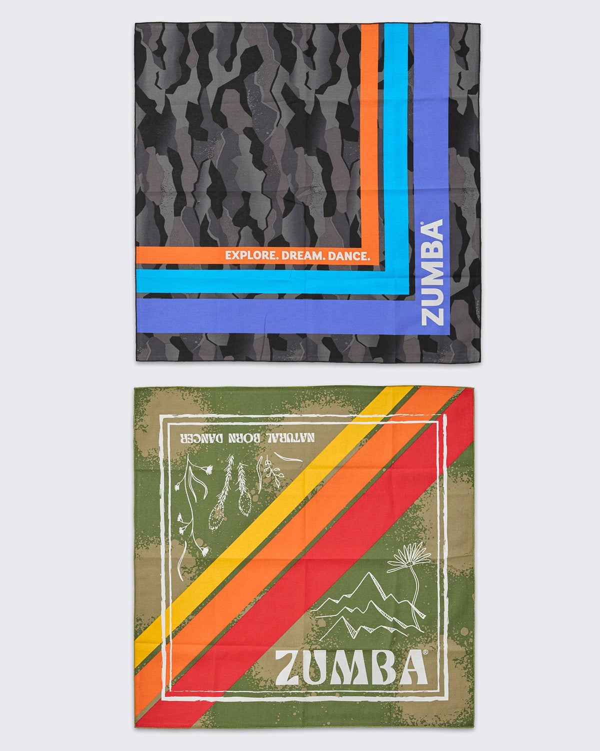 Zumba Explore Bandanas 2PK - Multi Z3A000195