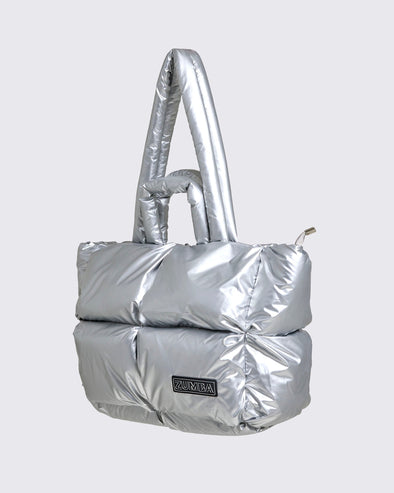 Zumba Runway Puffer Tote - Silver Z3A000210