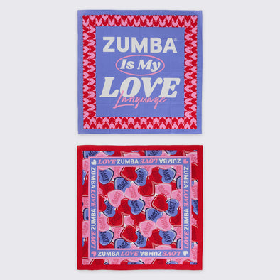 Zumba Love Bandanas 2PK - Multi Z3A000217