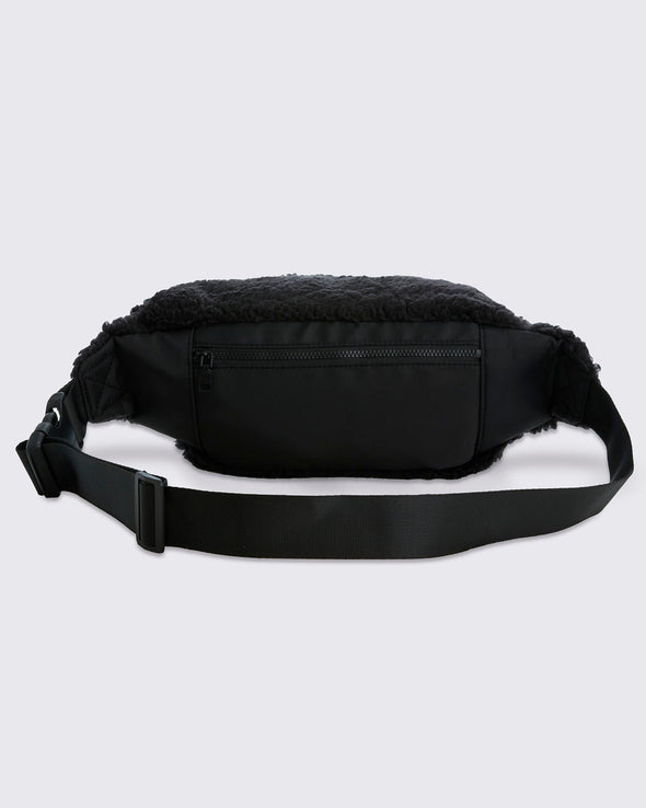 Zumba Haus Plush Waist Bag - Bold Black Z3A000224