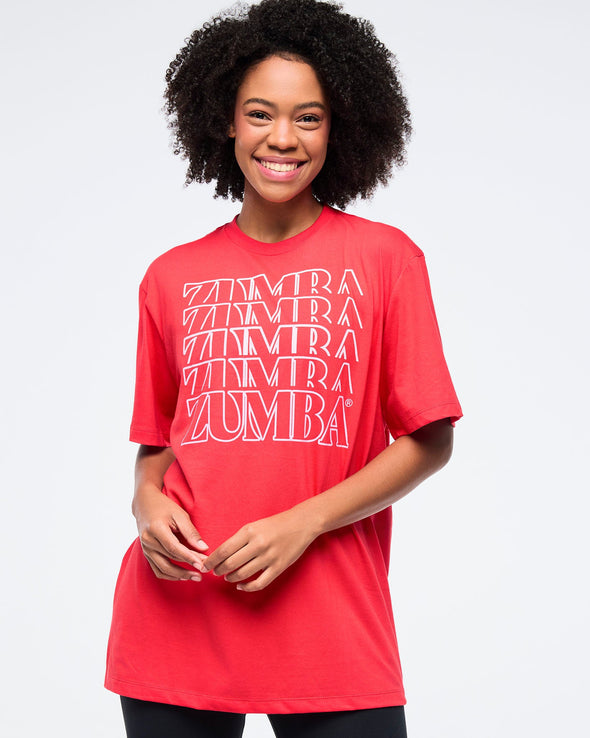 Zumba Haus Tees 12PK - RED / BLUE / GREEN Z3A000228