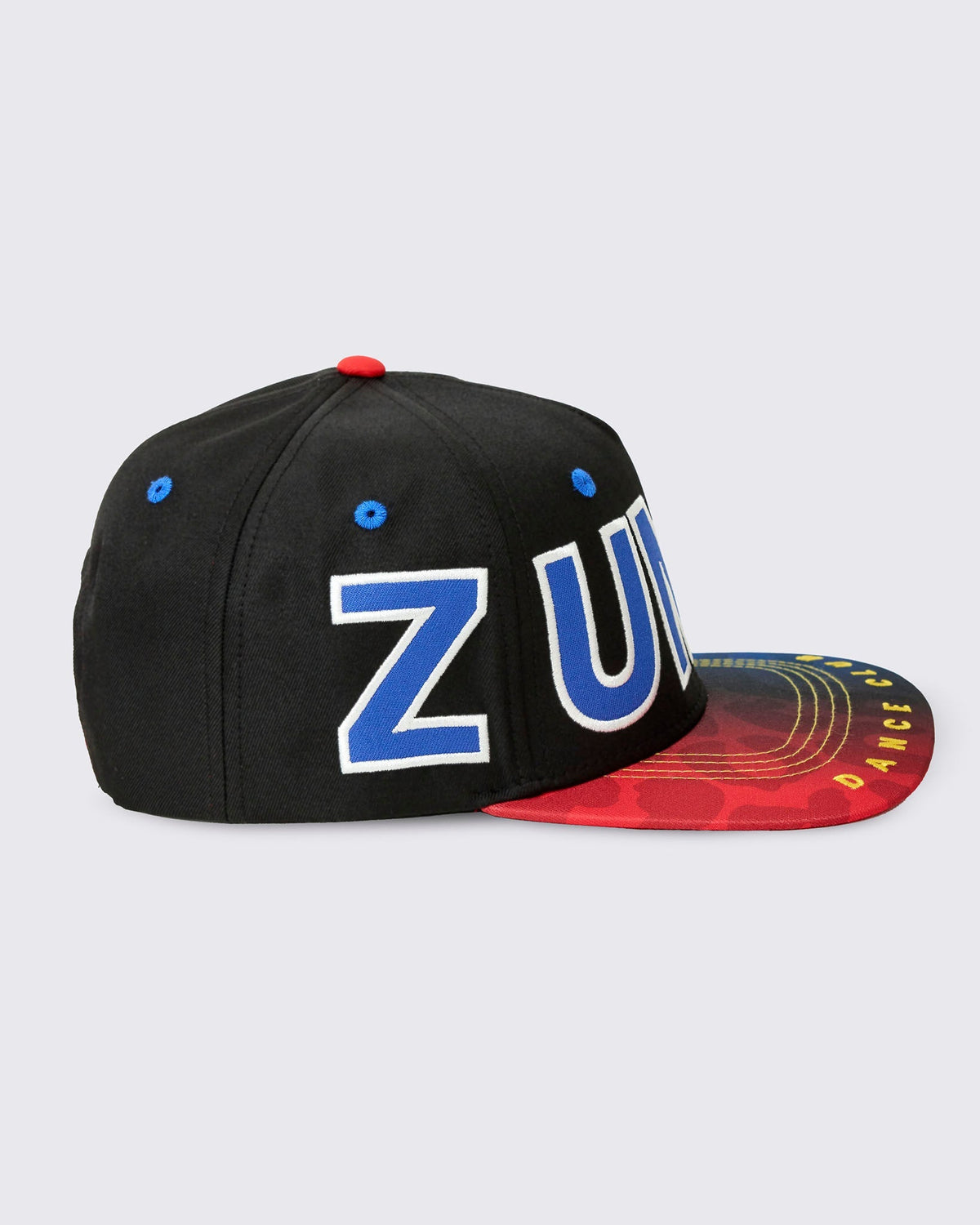Victory Flat Bill Snapback Hat - Black Z3A000241