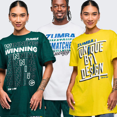 ZW Tees 12PK - Green / White / Yellow Z3A000299