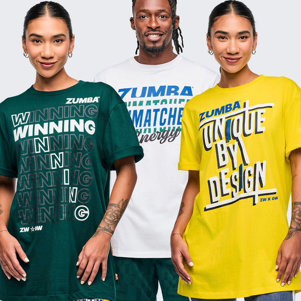 ZW Tees 12PK - Green / White / Yellow Z3A000299