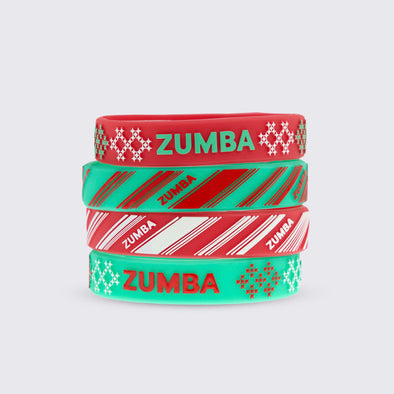 Zumba Holiday Rubber Bracelets 50PK - Z3A000314