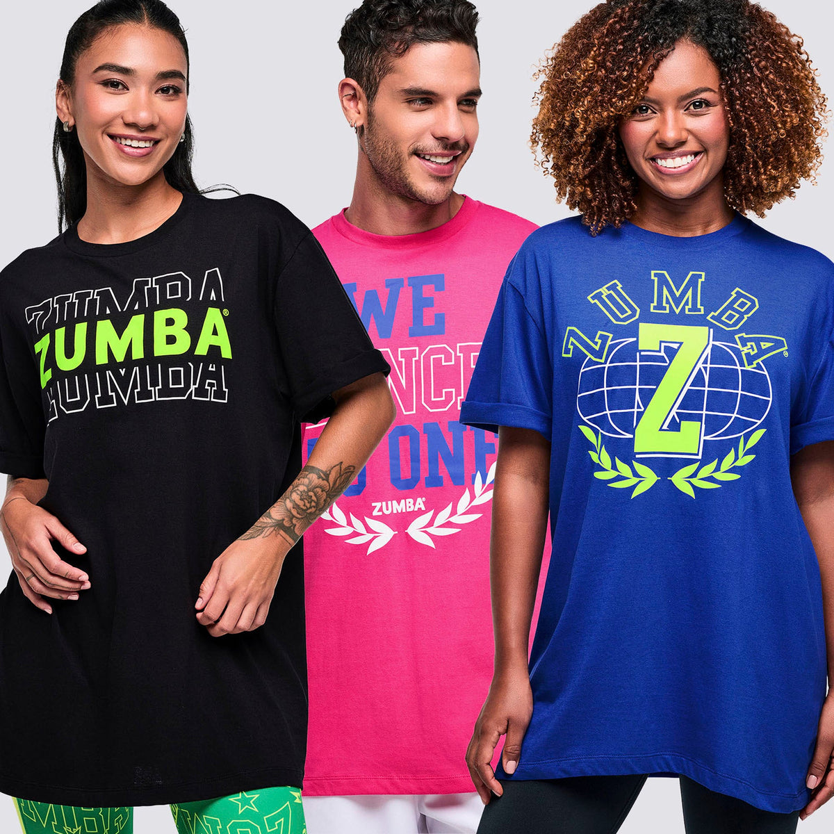 Worldwide Tees 12PK - Pink/Blue/Black Z3A000324