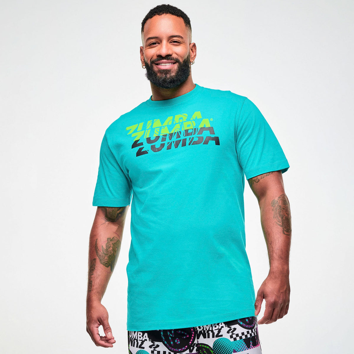 Electric Feel Unisex Tees 12PK - Black/Aqua/Purple Z3A000336