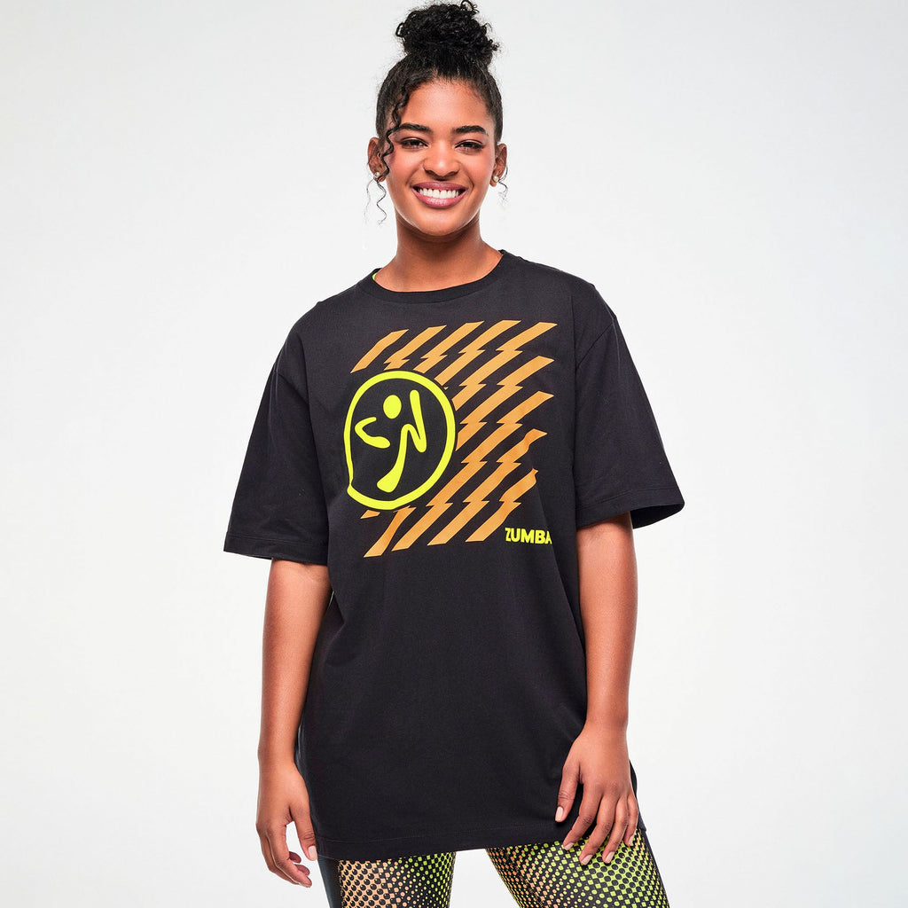 Electric Feel Unisex Tees 12PK - Black/Aqua/Purple Z3A000336