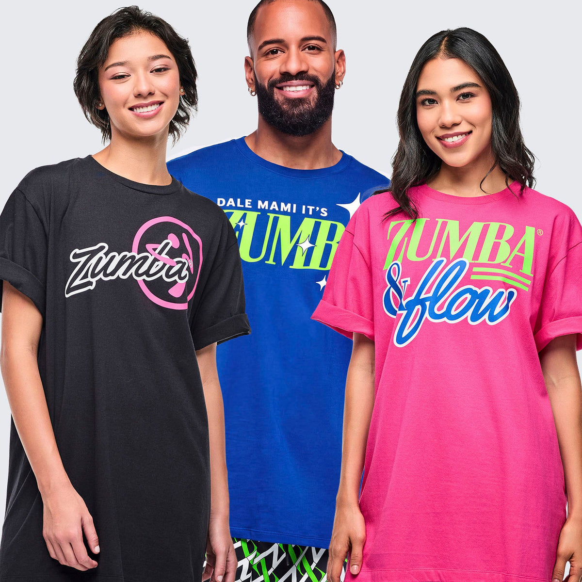 Dale-Z Unisex Tees 12PK - Black/ Blue / Pink Z3A000351