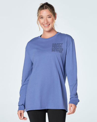 ZW Party Long Sleeve Tee - Periwinkle Z3T000183