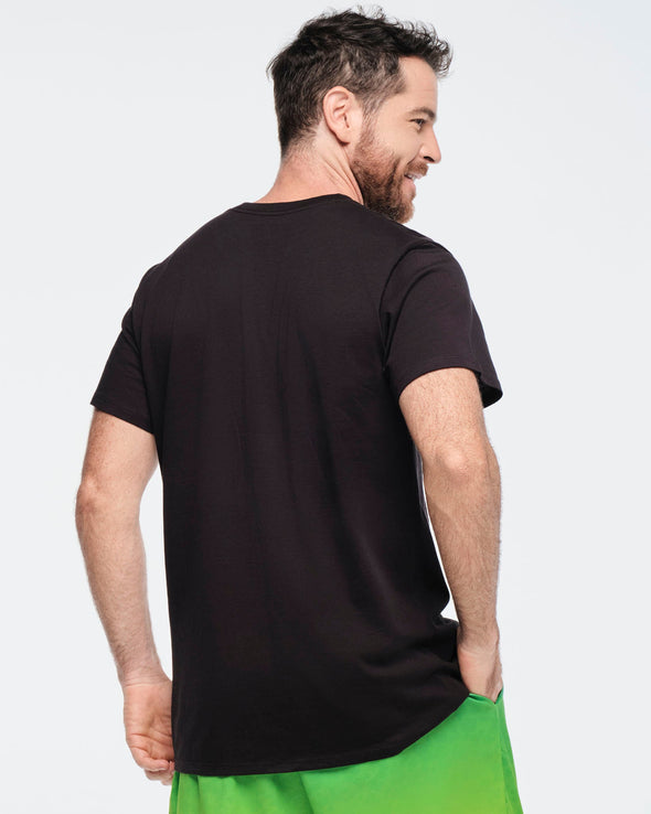 Funscape Unisex Crew Neck Tee - Bold Black Z3T000233