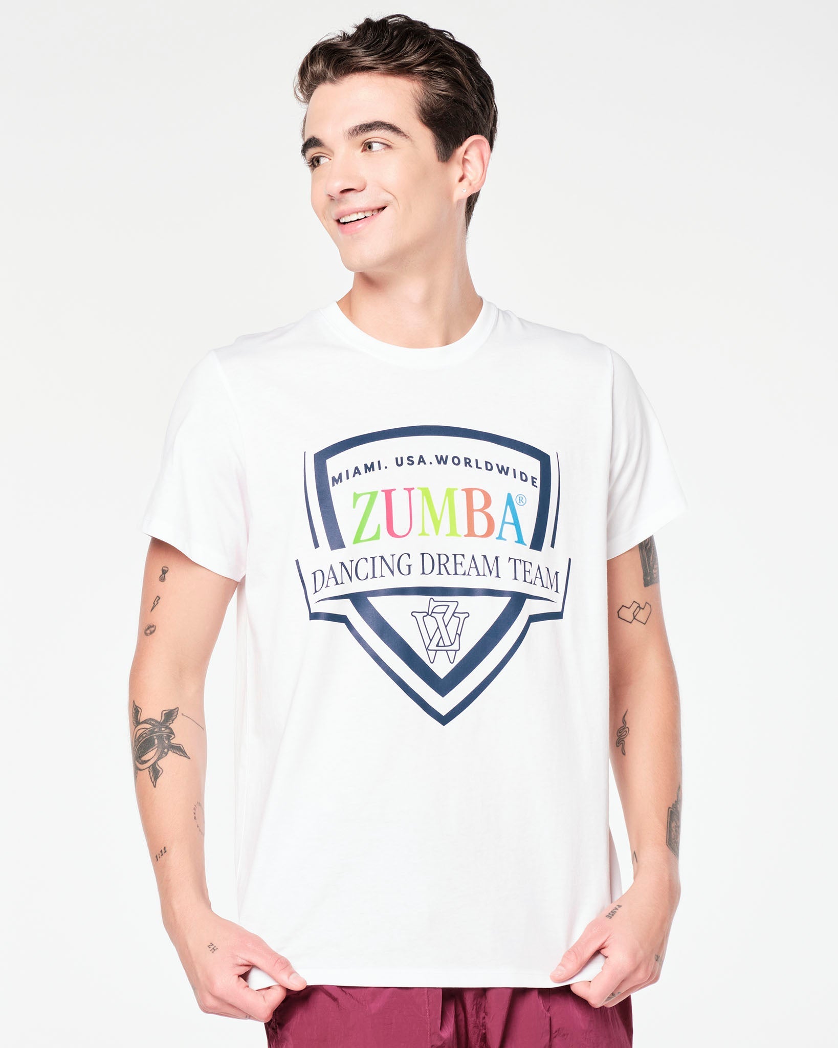 ZINCON Crew Neck Tee - Wear It Out White Z3T000243 – Natysports