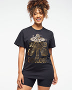 Zumba Holiday Crew Neck Tee - Black  Z3T000253