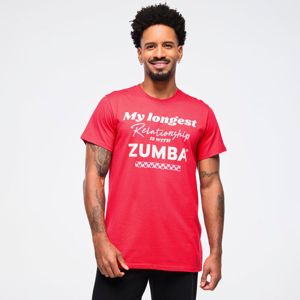 Zumba Love Crew Neck Tee - Cherry Z3T000265