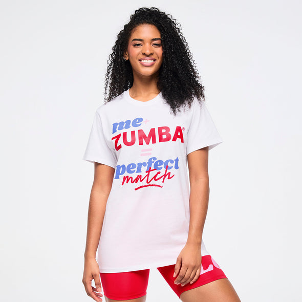 Zumba Love Crew Neck Tee - Wear It Out White Z3T000266