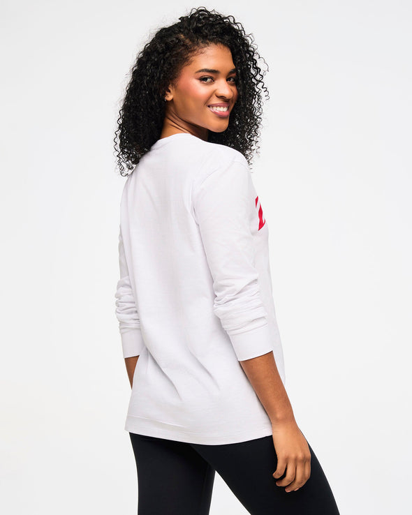 Zumba Haus Unisex Long Sleeve Tee - Wear It Out White Z3T000272