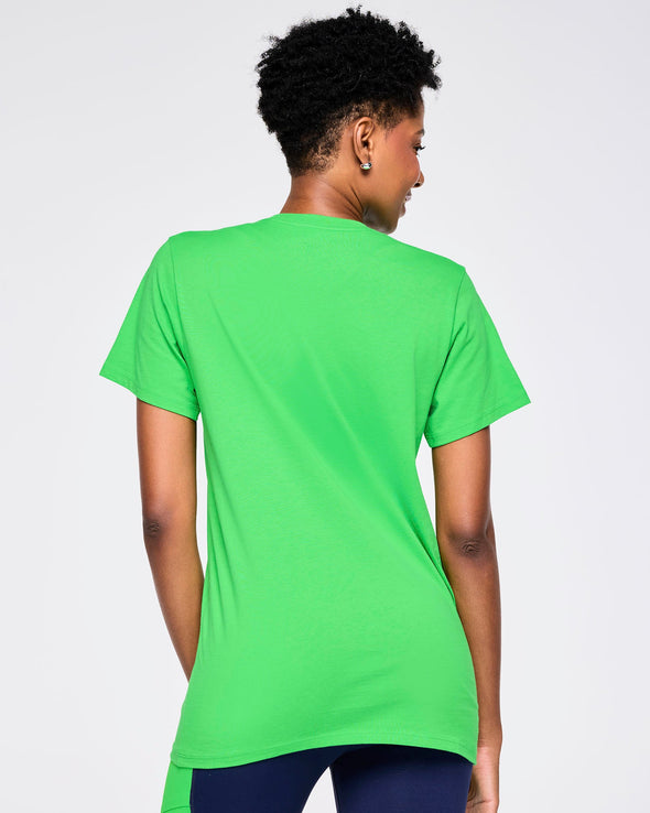 Zumba Out Loud Crew Neck Tee - Green Z3T000275