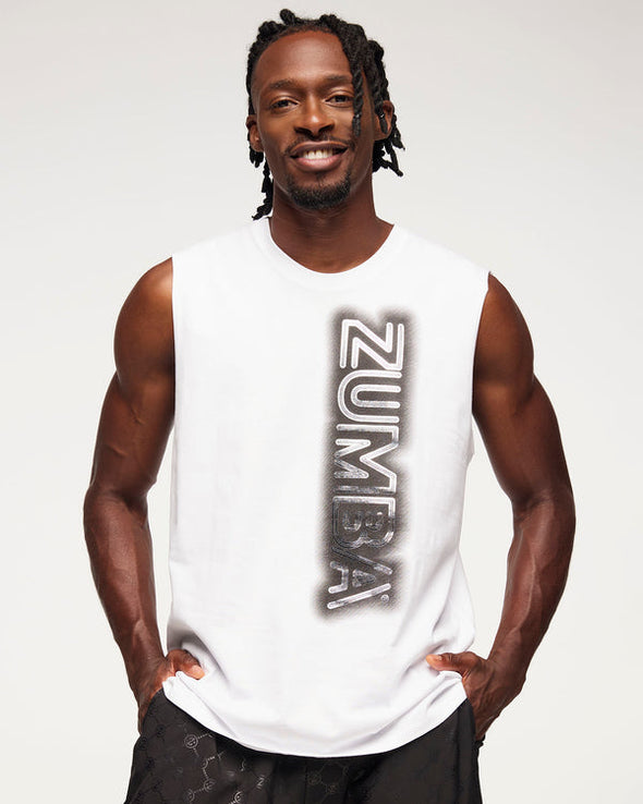 Zumba Runway Muscle Tank - Wear It Out White Z3T000286