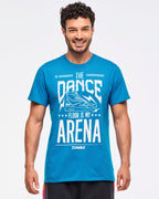 Zumba Libre Crew Neck Tee - Peek-A-Blue Z3T000303