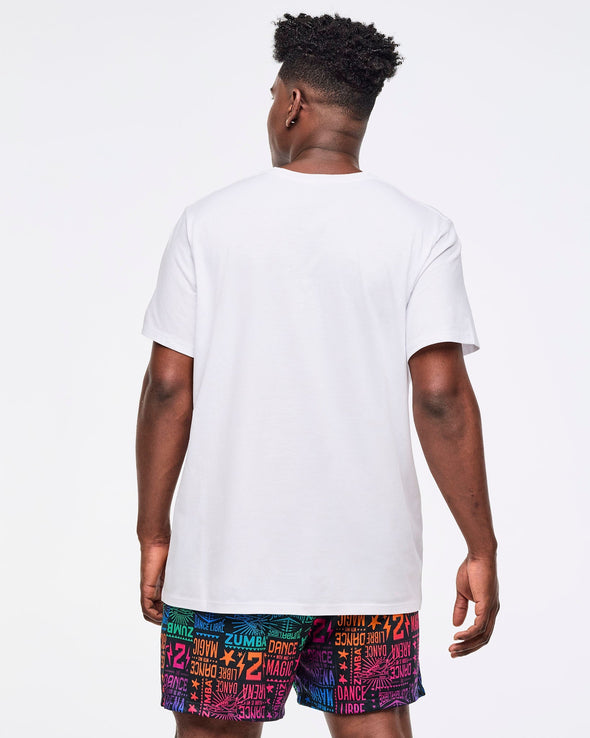 Zumba Libre Crew Neck Tee - Wear It Out White Z3T000304