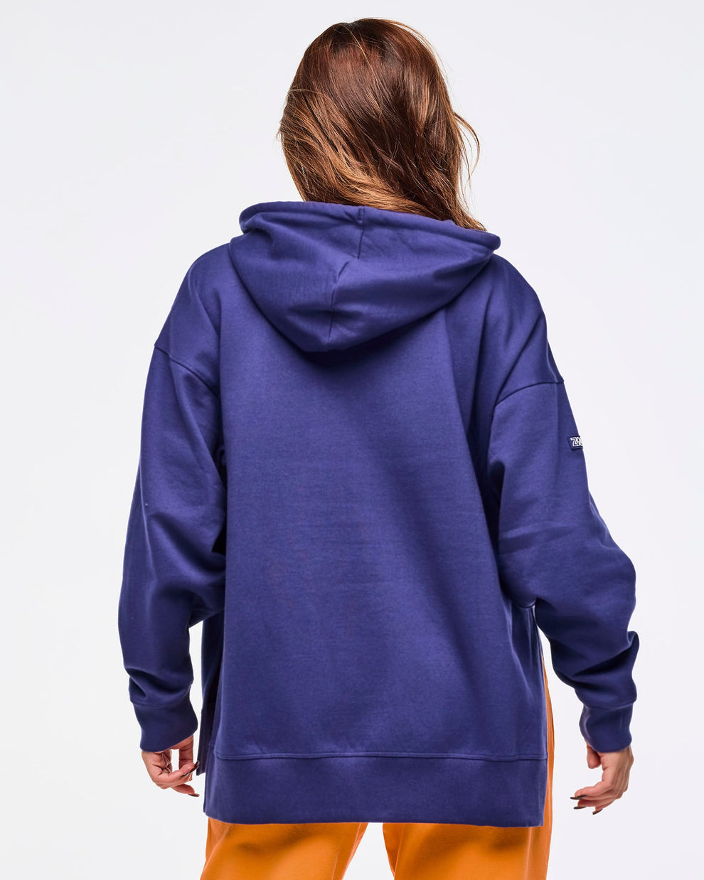 Zumba Libre Pullover Hoodie With Side Vents - Soft Navy Z3T000306