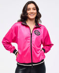 Zumba Libre Unisex Oversized Track Jacket - Shocking Pink Z3T000309