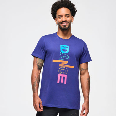 Zumba Dance Tee - Soft Navy Z3T000329
