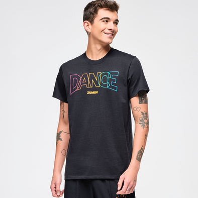 Dance Zumba Tee - Bold Black Z3T000331