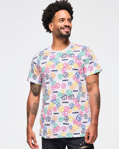 Zumbito Tee - White/Pink Z3T000332