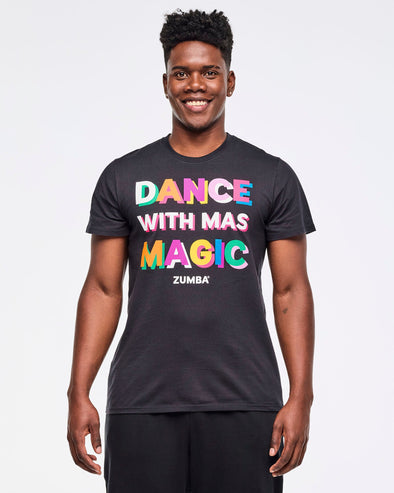 Zumba Crew Neck Instructor Tee - Bold Black Z3T000334