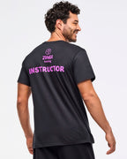 Zumba Toning Instructor Tee - Bold Black Z3T000338