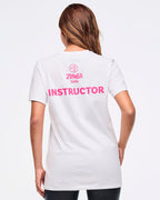 Zumba Kids Instructor Tee - White/Pink Z3T000339
