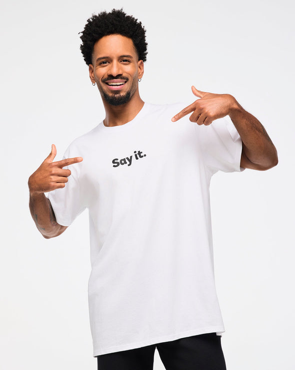 Say It Tee - Wear It Out White Z3T000350