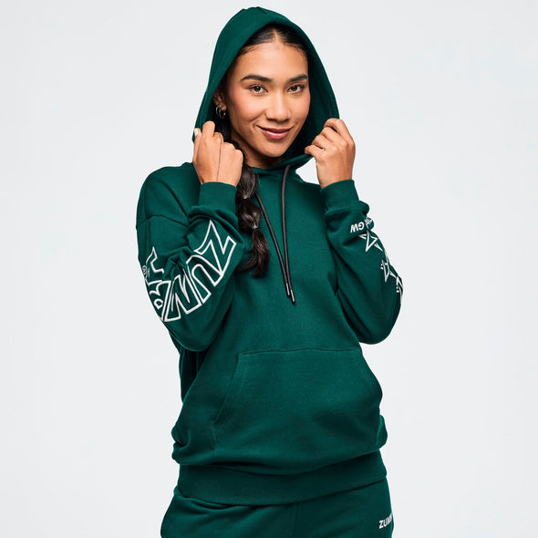 ZW Unisex Pullover Hoodie - Teal Tango Z3T000353