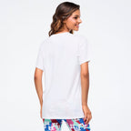 Eastern Flavor Crew Neck Tee - White Z3T000360