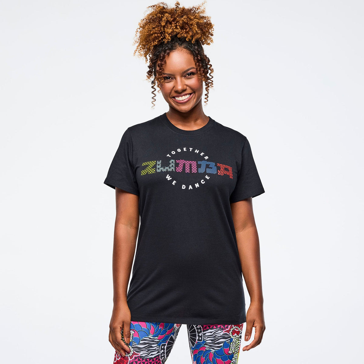 Eastern Flavor Crew Neck Tee - Black Z3T000361