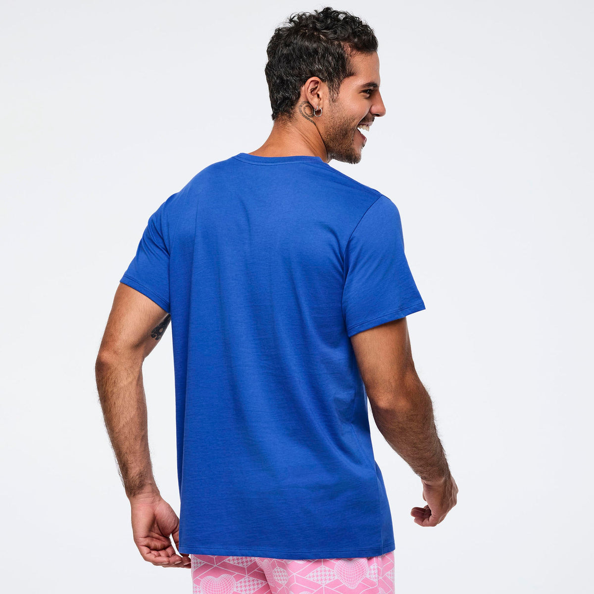 Zumba Amour Unisex Crew Neck Tee - So Into Blue Z3T000364