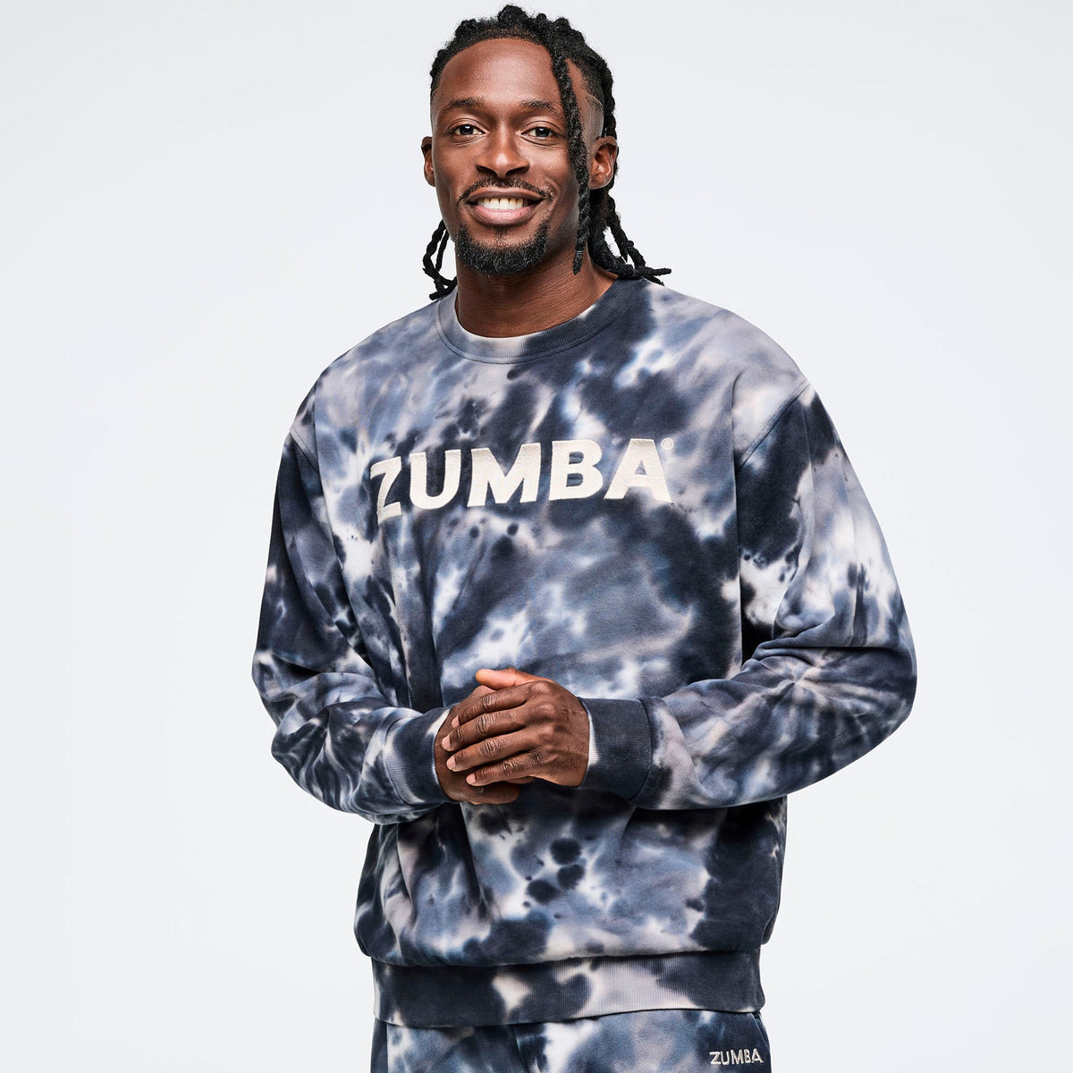 Zumba Basic Unisex Pullover Sweatshirt - Black/White Z3T000407