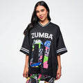 Dale-Z Oversized Sports Jersey - Bold Black Z3T000444