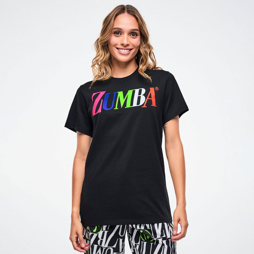 Dale-Z Unisex Crew Neck Tee - Black Z3T000448