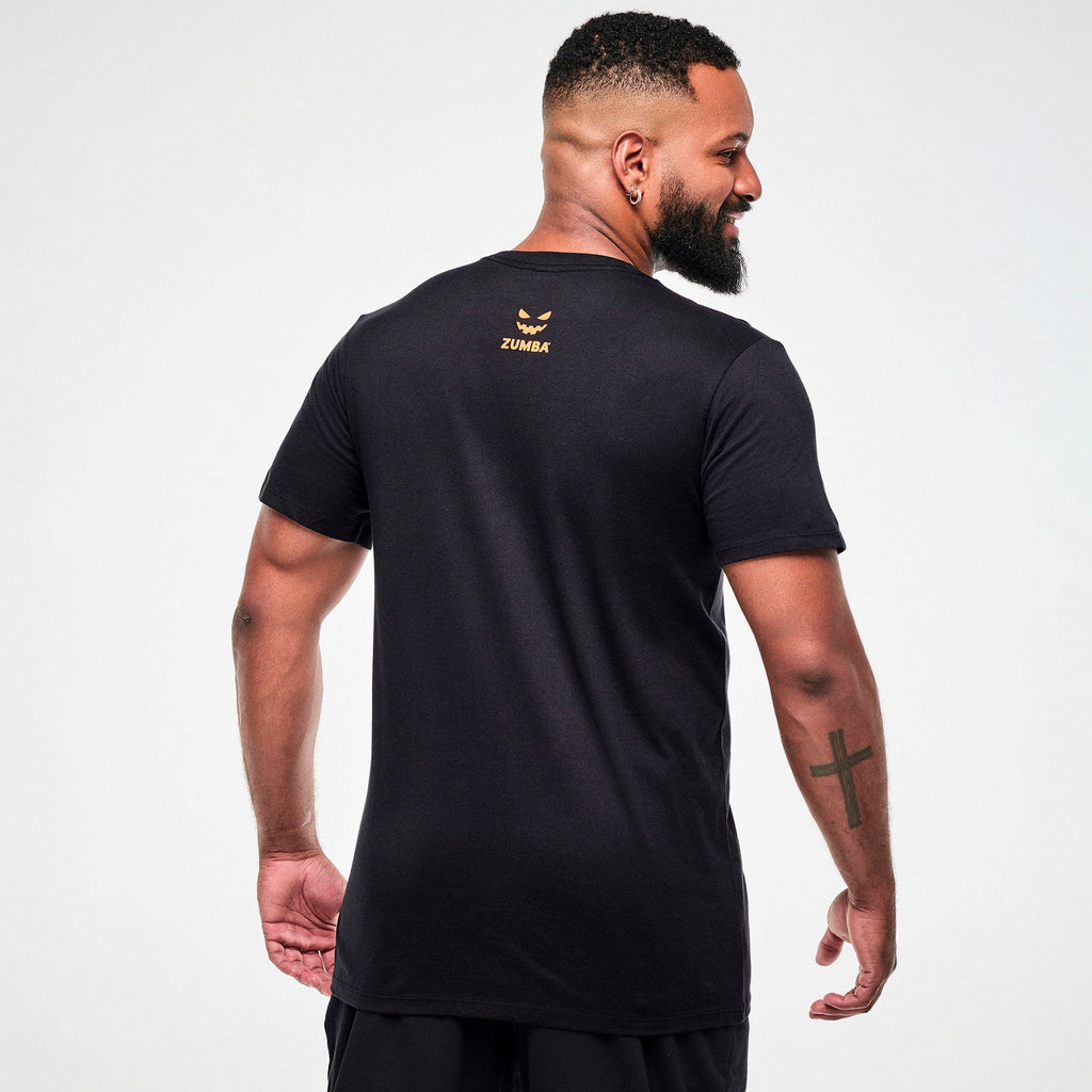 Zumba Halloween Unisex Tee - Bold Black Z3T000455