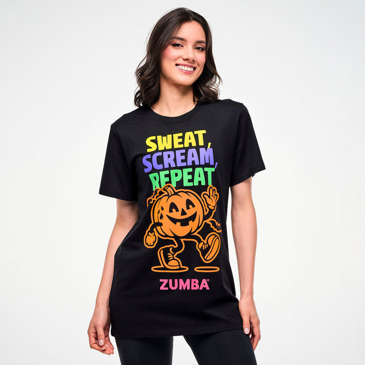 Zumba Halloween Unisex Tee - Bold Black Z3T000455