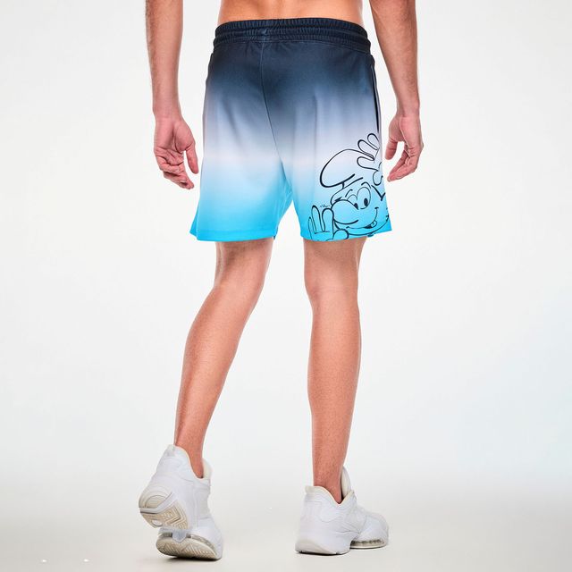 Zumba X The Smurfs Mesh Shorts - Black/Blue Z1B000947