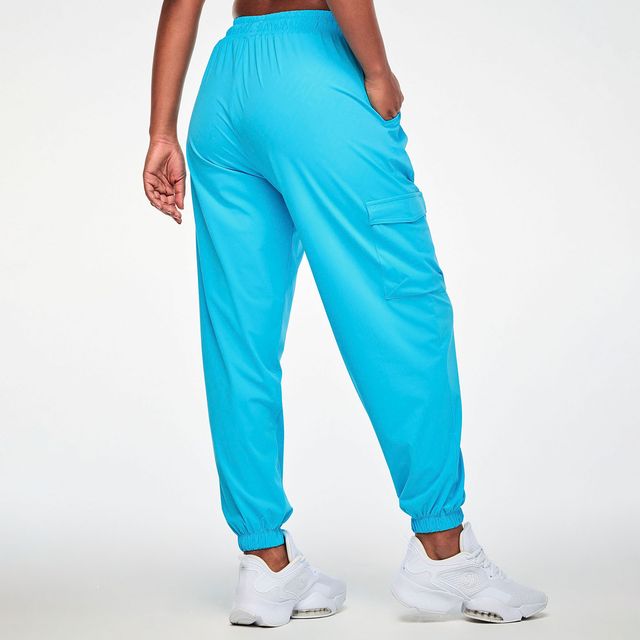 Zumba X The Smurfs Baggy Cargo Pants - All Out Aqua Z1B000950
