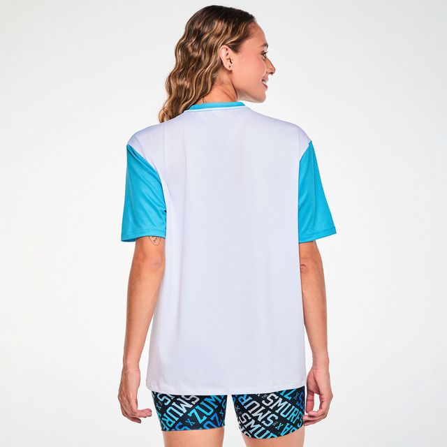 Zumba X The Smurfs Men's Mesh Top - Blue/White Z2T000170