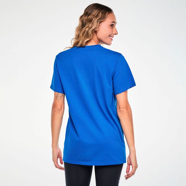 Zumba X The Smurfs Unisex Crew Neck Tee -  True Blue Z3T000458