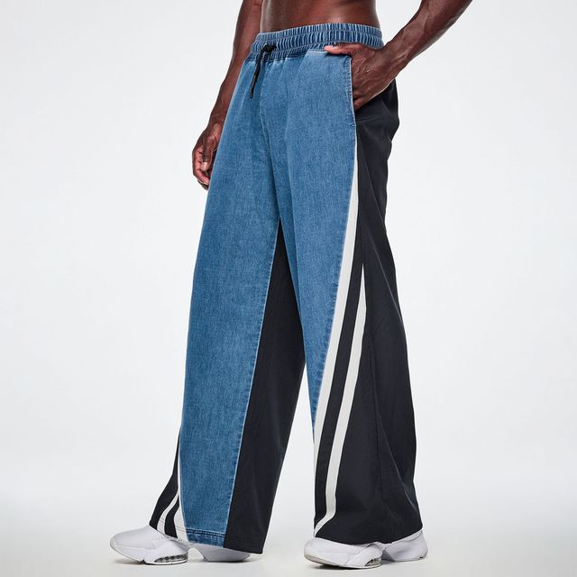 Dale-Z Denim Combo Pants- Denim Z1B000931